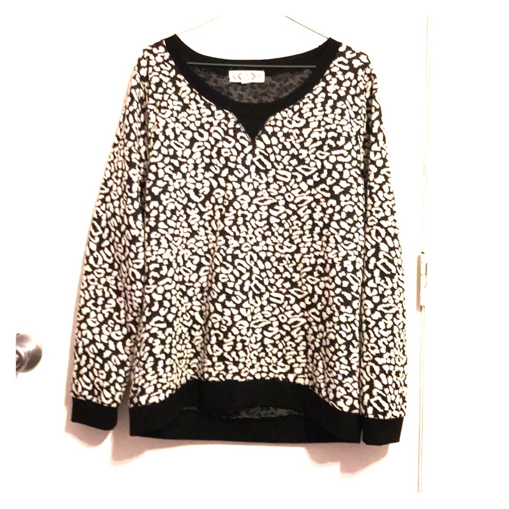 Black & White Sweater